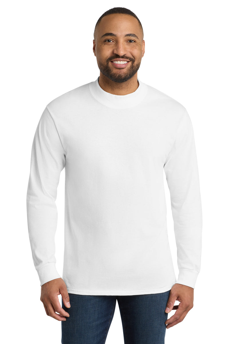 Port & Co Essential Mock Turtleneck