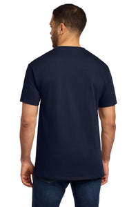 Port & Co Tall Essential Pocket Tee - Deep Navy Back