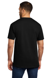 Port & Co Tall Essential Pocket Tee - Jet Black Back