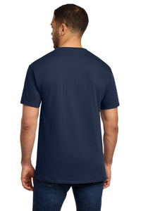 Port & Co Tall Essential Pocket Tee - Navy Back