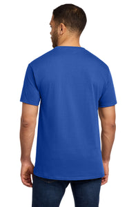 Port & Co Tall Essential Pocket Tee - Royal Back
