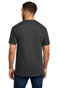 Port & Co Essential Pocket Tee - Charcoal Back