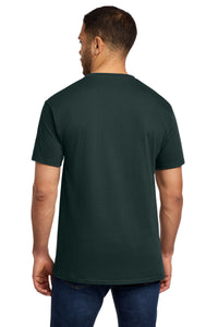 Port & Co Essential Pocket Tee - Dark Green Back