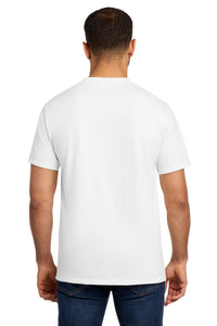 Port & Co Essential Pocket Tee - White Back