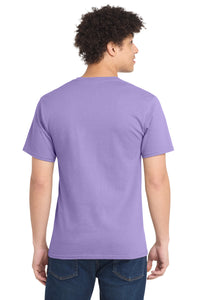 Port & Co Tall Essential Tee - Lavender Back