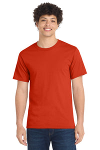 Port & Co Tall Essential Tee - Orange