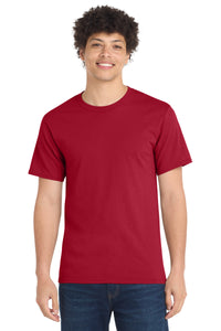 Port & Co Tall Essential Tee - Red