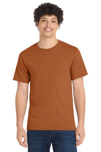 Port & Co Tall Essential Tee - Texas Orange