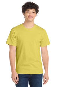 Port & Co Tall Essential Tee - Yellow