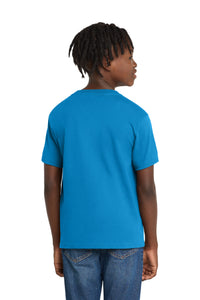 Port & Co Youth Essential Tee - Sapphire Back