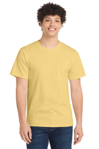 Port & Co Essential Tee - Daffodil Yellow