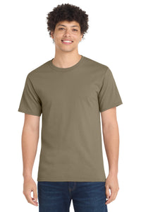 Port & Co Essential Tee - Dusty Brown