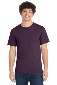Port & Co Essential Tee - Eggplant