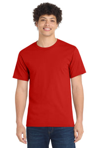 Port & Co Essential Tee - Fiery Red