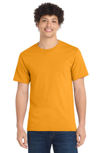 Port & Co Essential Tee - Gold