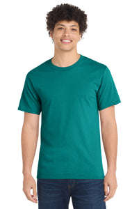 Port & Co Essential Tee - Jade Green