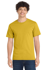 Port & Co Essential Tee - Lemon Yellow