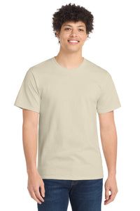 Port & Co Essential Tee - Natural