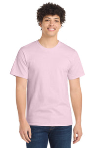 Port & Co Essential Tee - Pale Pink