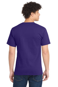 Port & Co Essential Tee - Purple Back