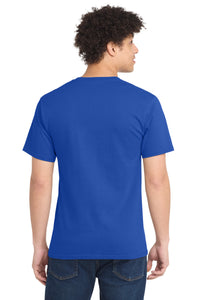 Port & Co Essential Tee - Royal Back