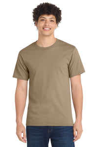 Port & Co Essential Tee - Sand