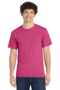 Port & Co Essential Tee - Sangria