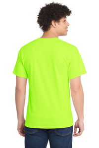 Port & Co Essential Tee - S. Green Back