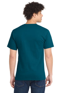 Port & Co Essential Tee - Teal Back