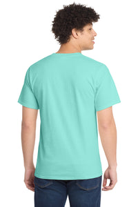 Port & Co Essential Tee - True Celadon Back