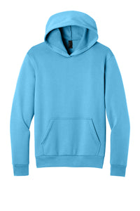 Port & Co Easy Fleece Pullover Hooded Sweatshirt PC68H - Aquatic Blue
