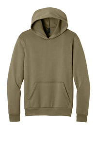 Port & Co Easy Fleece Pullover Hooded Sweatshirt PC68H - Coyote Brown