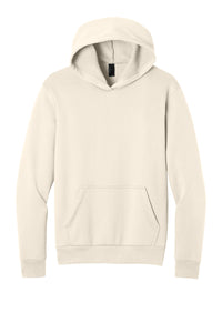 Port & Co Easy Fleece Pullover Hooded Sweatshirt PC68H - Natural