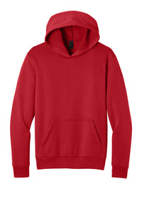 Port & Co Easy Fleece Pullover Hooded Sweatshirt PC68H - Red