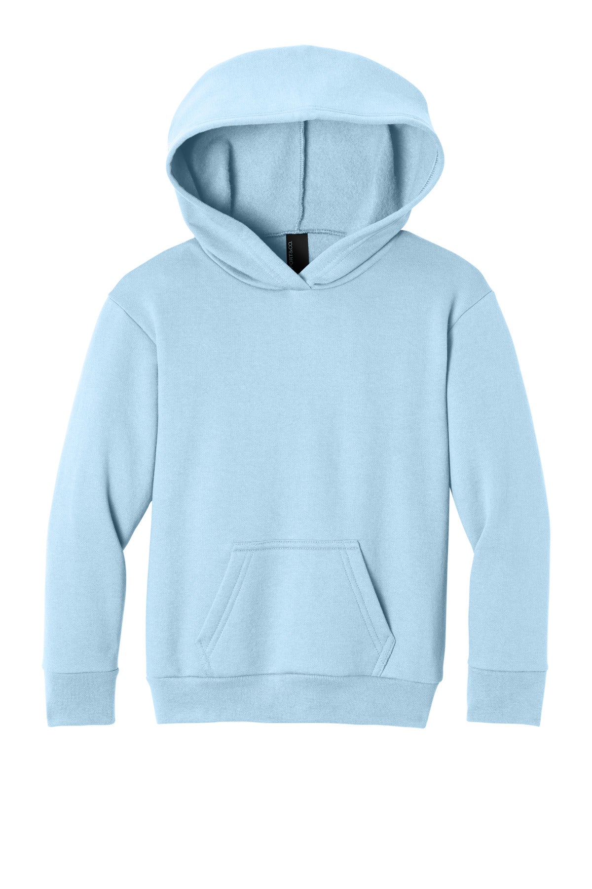 Port & Co Youth Easy Fleece Pullover Hooded Sweatshirt PC68YH - Ice Blue