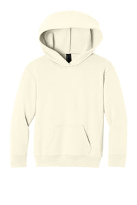 Port & Co Youth Easy Fleece Pullover Hooded Sweatshirt PC68YH - Ivory