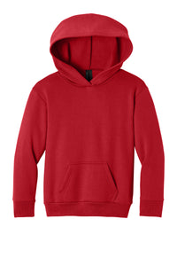 Port & Co Youth Easy Fleece Pullover Hooded Sweatshirt PC68YH - Red