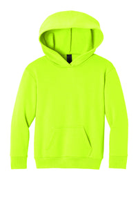 Port & Co Youth Easy Fleece Pullover Hooded Sweatshirt PC68YH - S. Green