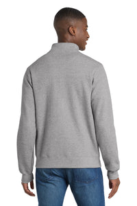 Port & Co Core Fleece Cadet Full-Zip Sweatshirt PC78FZ - Athletic Heather Back