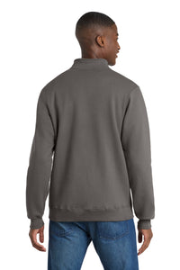 Port & Co Core Fleece Cadet Full-Zip Sweatshirt PC78FZ - Charcoal Back