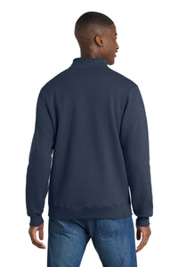 Port & Co Core Fleece Cadet Full-Zip Sweatshirt PC78FZ - Navy Back