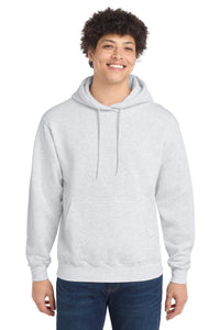 Port & Co Core Fleece Pullover Hooded Sweatshirt - Ash