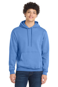 Port & Co Core Fleece Pullover Hooded Sweatshirt - Carolina Blue