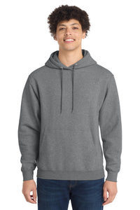 Port & Co Core Fleece Pullover Hooded Sweatshirt - Graphite Heather