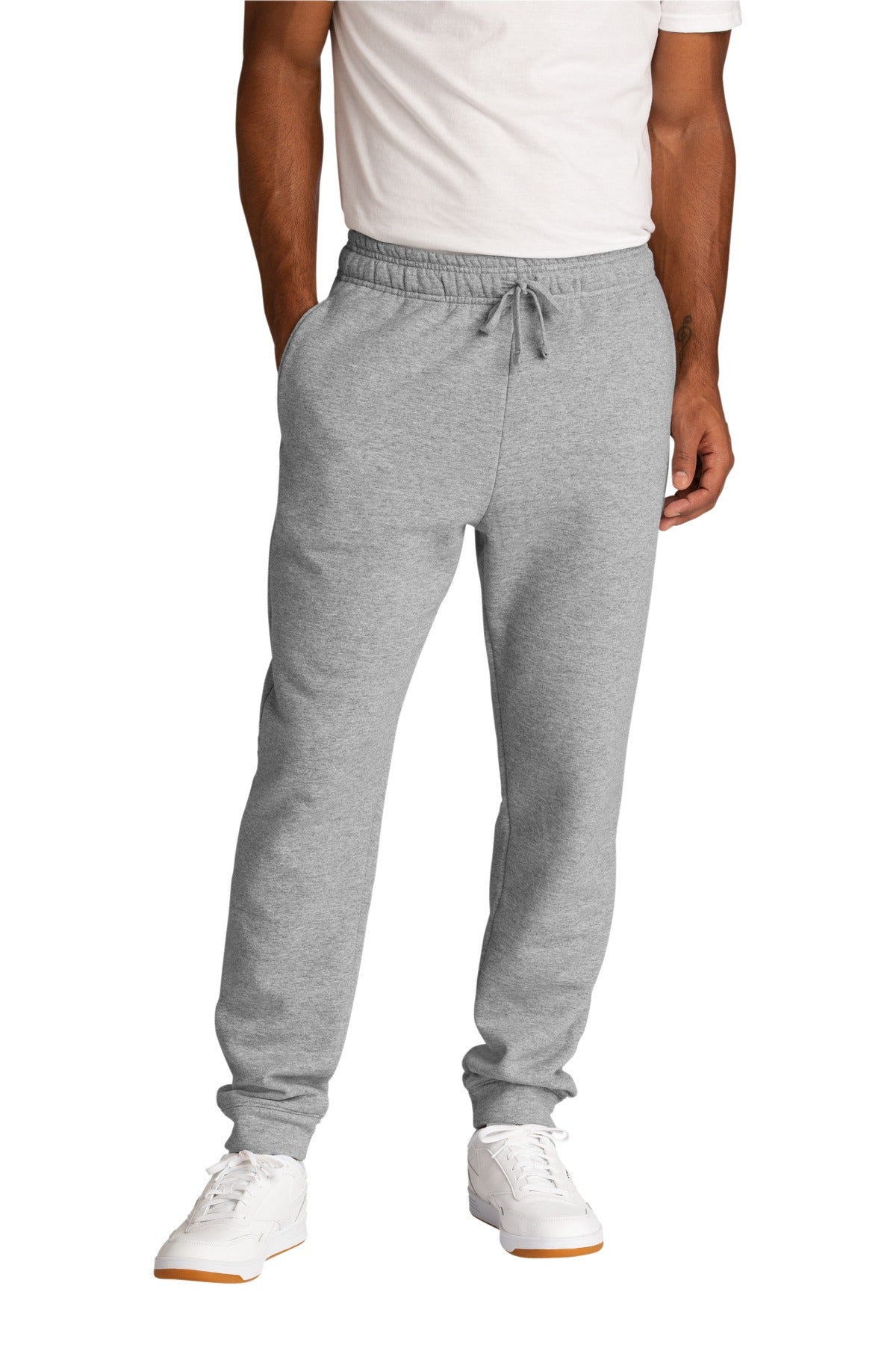 Port & Co Core Fleece Jogger - Athletic Heather