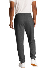Port & Co Core Fleece Jogger - Dark Heather Grey Back