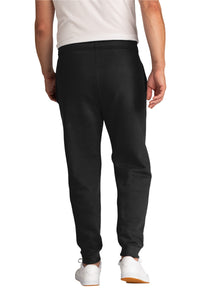 Port & Co Core Fleece Jogger - Jet Black Back