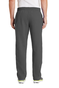 Port & Co Core Fleece Sweatpant with Pockets - Charcoal Back