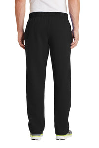 Port & Co Core Fleece Sweatpant with Pockets - Jet Black Back