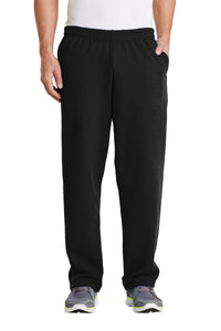 Port & Co Core Fleece Sweatpant with Pockets - Jet Black